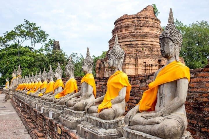 Exploring Ayutthaya: Ancient Temples, Floating Market & Countryside ATV photo 6