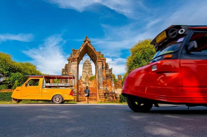 Exploring Ayutthaya: Ancient Temples, Floating Market & Countryside ATV