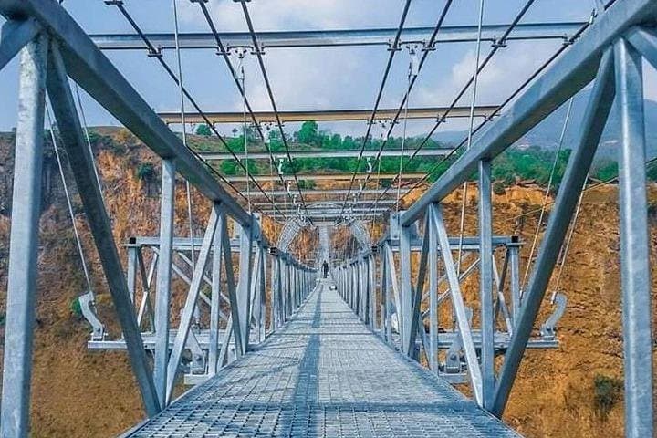 Kusma Bungee Jump: 228m Sky-Bridge Leap Over the Kali Gandaki