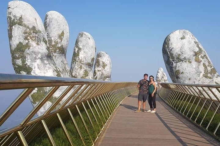 Sunset on the Golden Bridge: A Private Ba Na Hills Cable Car Experience photo 4
