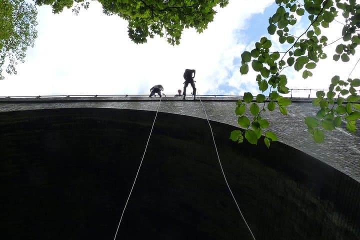 Abseil Millers Dale Viaduct: Peak District Abseiling Experience photo 4
