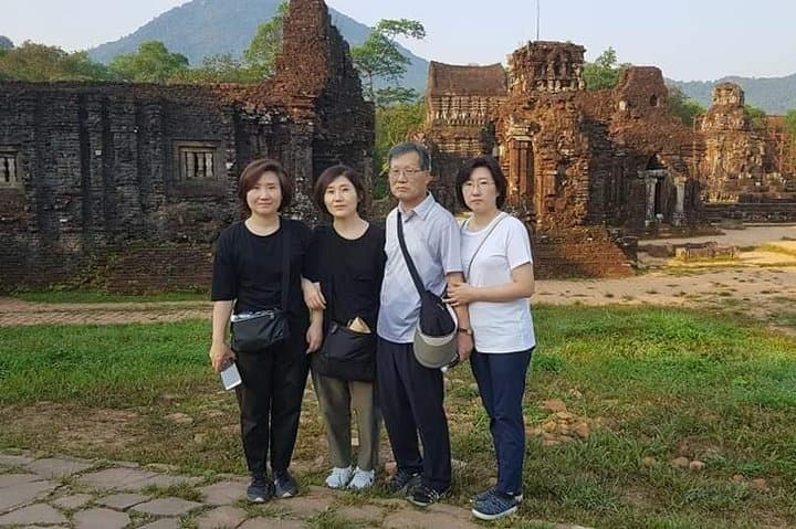 My Son Holyland & Basket Boat Adventure with Lantern Making — Full-Day Private Tour from Hoi An photo 2