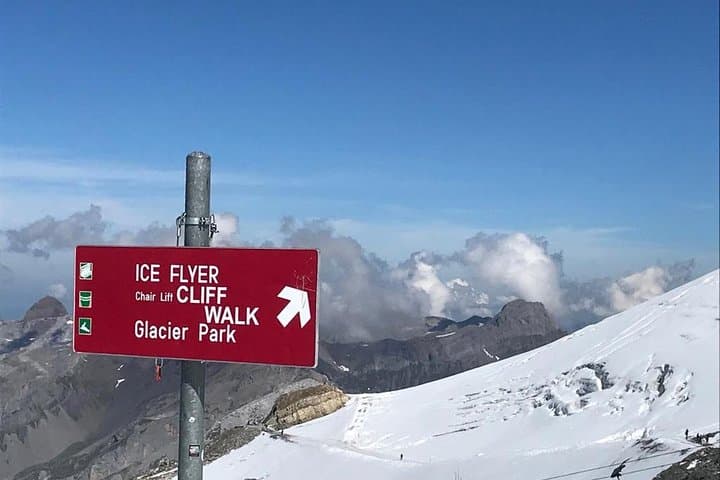 Mount Titlis Private Tour: Rotair, Cliff Walk & Glacier Cave at 3,000m photo 2