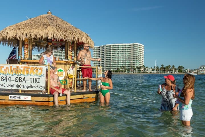 Orange Beach Islands 3-Hour Bird Island Tiki Boat Excursion