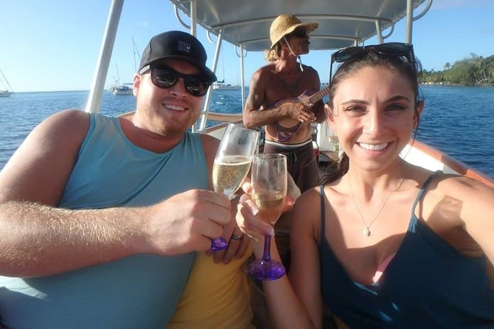 Private Sunset Cruise in Moorea on a Polynesian Canoe — 2-Hour Experience