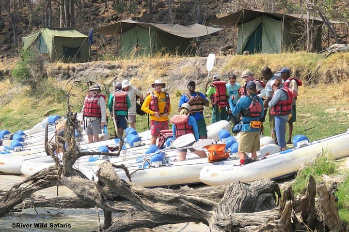 Zambezi Canoe Safari: 2-Day Canoeing & Tented Bush Camp from Victoria Falls photo 1