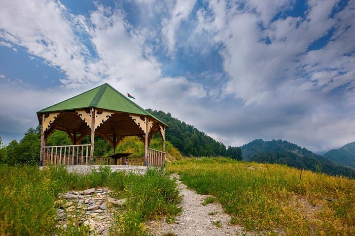 Romantic Walking Tour in Gabala: Yeddi Goze Waterfall & Nohur Lake Highlights photo 1