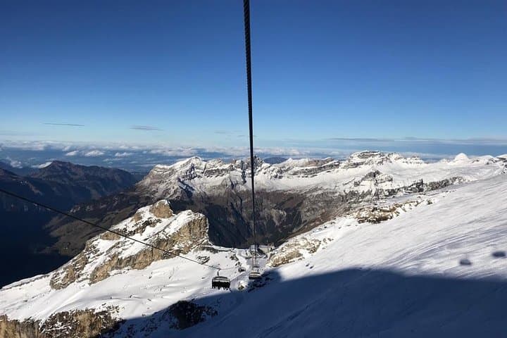 Mount Titlis Private Tour: Rotair, Cliff Walk & Glacier Cave at 3,000m photo 3