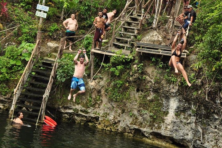 Fly Over the Jungle: Extreme Zip Line Circuit & Cenote Swim near Puerto Morelos photo 6