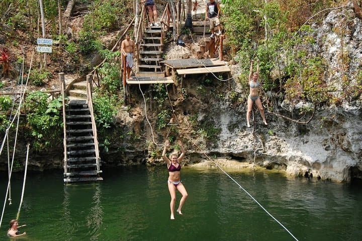 Fly Over the Jungle: Extreme Zip Line Circuit & Cenote Swim near Puerto Morelos photo 3