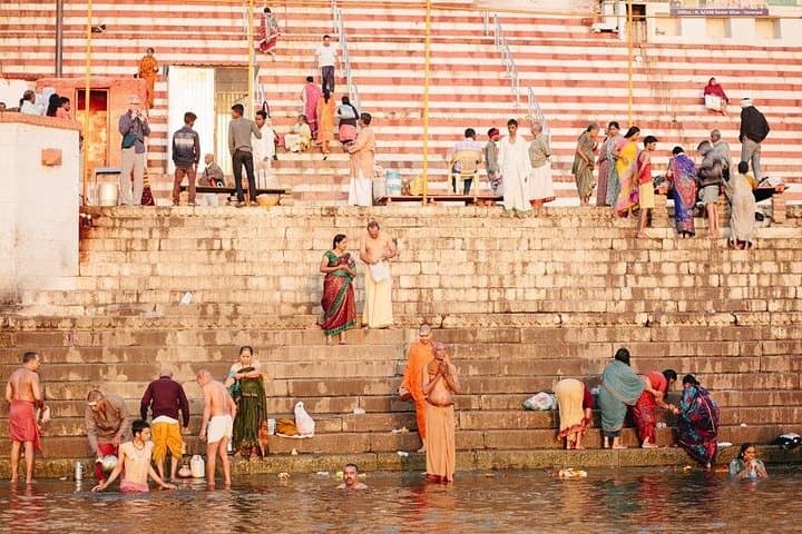 Varanasi Sunrise and Morning Downtown Walking Tour on the Ganges photo 4