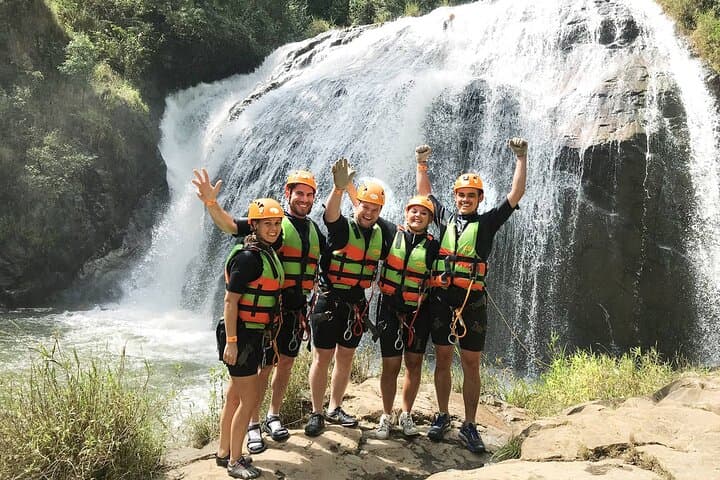 Dalat Full-Day Canyoning at Datanla Falls: Abseil, Jumps & Water Slides photo 4