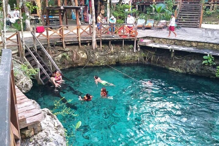 Swim Three Cenotes and a Lagoon: Full-Day Tulum Adventure