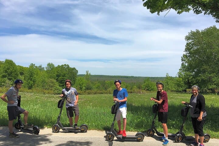 Fish Creek E-Scooter Nature Glide: Guided Ninebot Max Tour in Door County photo 5