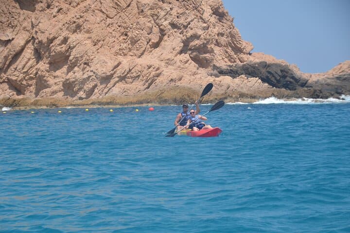 Kayak and Snorkel Lands End: Clear-Bottom Kayaks & Pelican Rock Adventure in Cabo photo 3