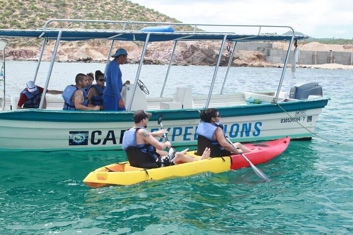 Kayak and Snorkel Lands End: Clear-Bottom Kayaks & Pelican Rock Adventure in Cabo photo 5