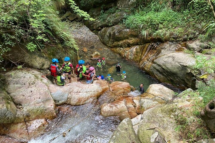 Private Canyoning in Yangshuo: Karst Gorges, Waterfalls & Cliff Jumps