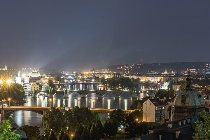 Prague Night Views: Private Driving Tour to the City's Best Viewpoints