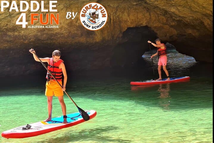 Albufeira Cave SUP Tour: Paddle Through Algarve Sea Caves
