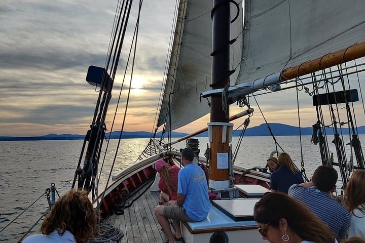 Camden Sunset Sail on the Appledore II — Penobscot Bay Windjammer photo 6