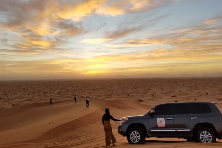 Dubai Shared Morning Desert Safari — Dune Bashing, Camel Rides & Sandboarding