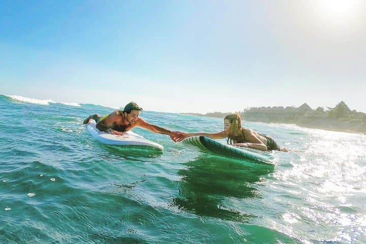 Learn to Surf in Tulum: 1-Hour Private Lesson on the Caribbean photo 3