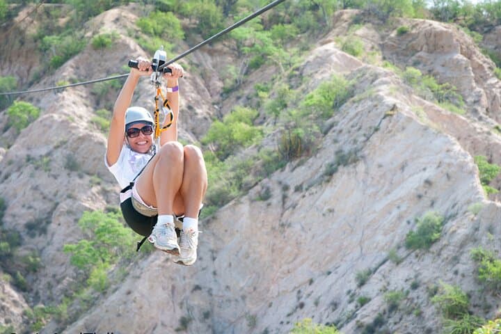 Cabo Zip-line and Rappelling Adventure — Seven Lines, Suspension Bridge & Damiana Tasting photo 4