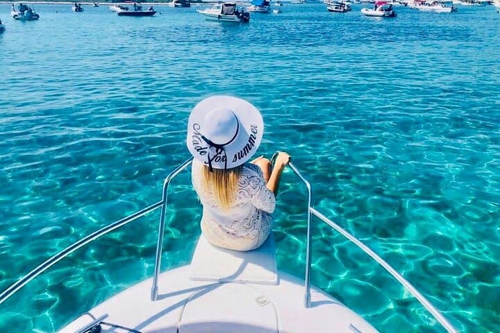 Blue Lagoon & 3 Islands Private Boat Tour from Trogir — Private RIB Adventure
