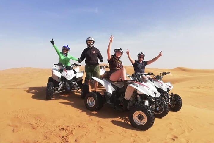Royal Dubai Desert Buggy and Quad Safari with BBQ Dinner