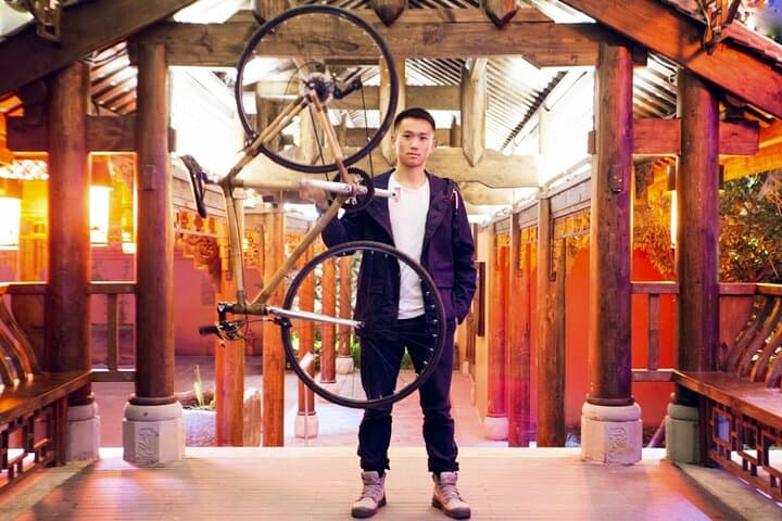 Night Bamboo Bike Tour & Chengdu Street Snacks Along the Jinjiang photo 2
