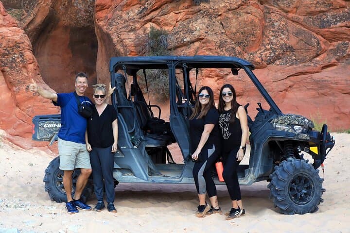 Discover East Zion’s Crimson Canyon: Slot Canyon Hike and UTV Thrill Ride photo 4
