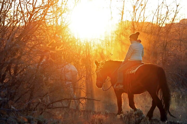 Sunset Horseback Ride in East Zion: Exploring Checkerboard Mesa on Horseback photo 2