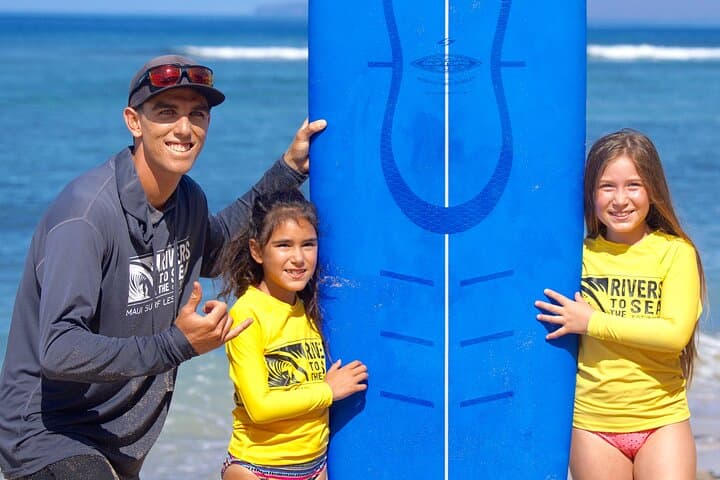 Private Surf Lesson Near Lahaina — 90-Minute Beginner Surfing for Two photo 4