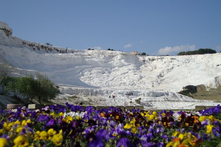 Pamukkale Day Trip from Side: Hierapolis, Travertine Terraces & Thermal Baths