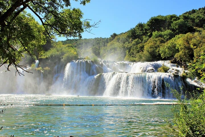 Private Krka Waterfalls Tour from Šibenik with Winery Visit