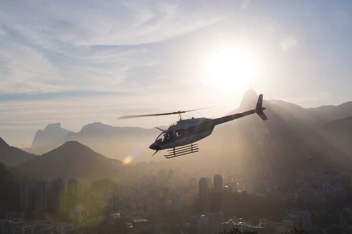 Sunset Helicopter Over Rio: 45-Min Aerial Tour of Christ the Redeemer and Sugarloaf