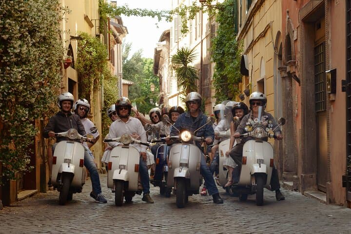 Rome by Night Vespa Tour — 3-Hour Guided Ride Through Illuminated Monuments photo 4