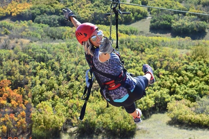 Soar the Edge: Castle Rock Zip Line Tour Near Denver photo 6