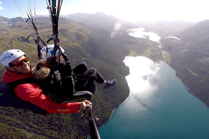 Tandem Paragliding Over Engadin Valley: St. Moritz Scenic Flight photo 4