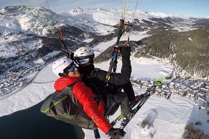 Tandem Paragliding Over Engadin Valley: St. Moritz Scenic Flight photo 5