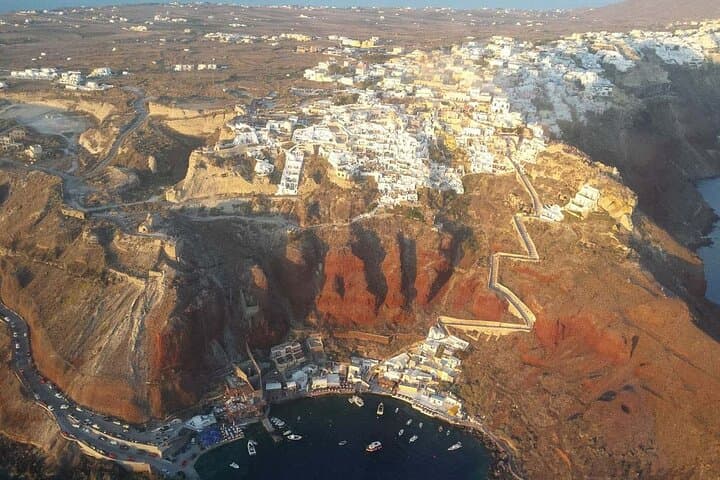 Santorini 30-Minute Helicopter Tour Over the Caldera photo 5