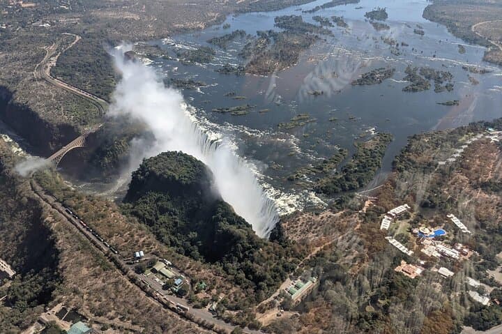 Helicopter Flight over Victoria Falls: A 15-Minute Aerial Perspective photo 2