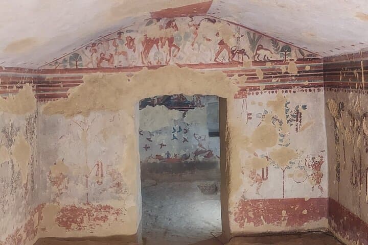 Tarquinia Necropolis Guided Tour: Explore Ancient Etruscan Painted Tombs photo 6