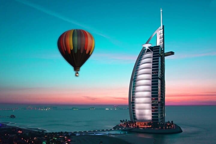 Dubai Desert Hot Air Balloon Sunrise Flight — Half-Day Experience photo 5