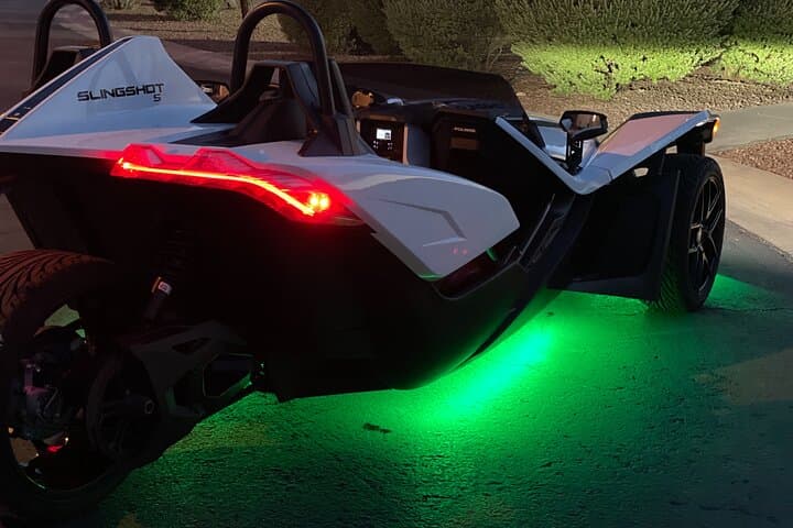 Topless Polaris Slingshot Rental in Las Vegas — 2-Hour Desert & Strip Drive photo 2