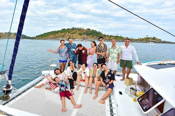 Sunset Sailing to Koh Hey (Coral Island) — Phuket Catamaran Cruise with Snorkeling & Dinner photo 2
