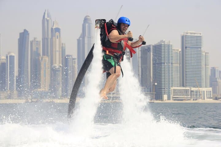 Fly a Jetpack Over Palm Jumeirah — Dubai Jetpack Experience photo 5