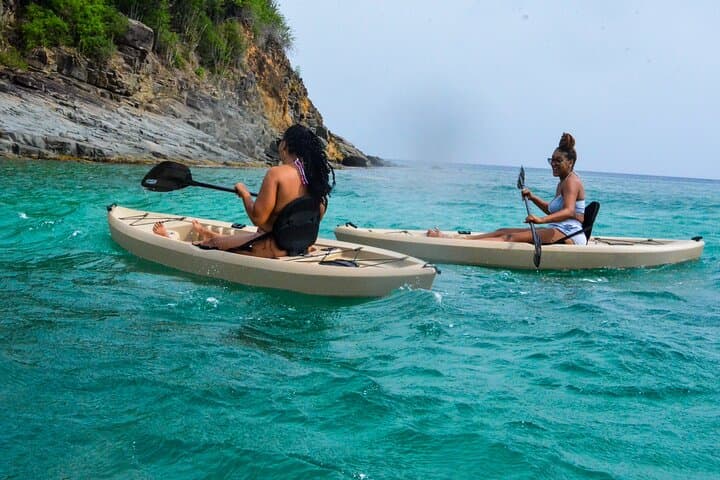 Antigua Kayak & Snorkel: Paddle to Turtle Beach and Nelson's Dockyard photo 2