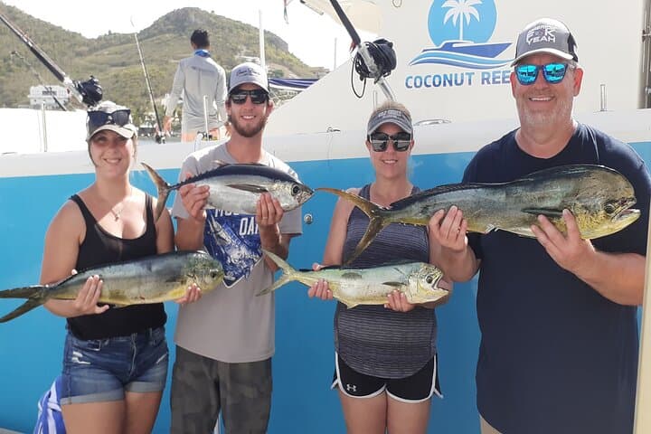 Half-Day Deep Sea Fishing in St. Maarten — Reef Action & Deep Drops