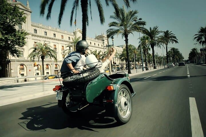 Barcelona Sidecar Private Tour: Classic Motorcycle Sightseeing and Gaudí Views photo 2